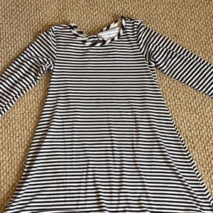 Girls striped dress